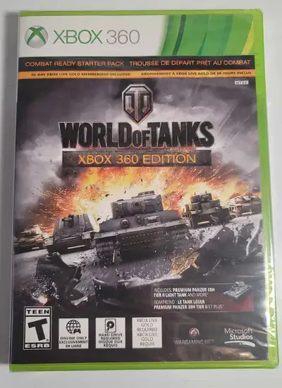World of Tanks Xbox 360 NEW, View more