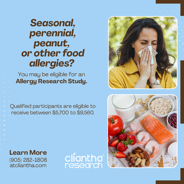 Volunteer for a Paid Allergy Study
