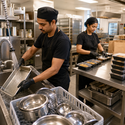 Dishwasher / Kitchen Helper – Full-Time | Monday–Friday, View more