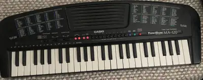 Vintage 1990's Casio MA-120 Electronic Keyboard 49 Key, View more