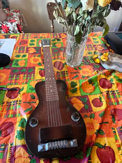 1937 Oahu lap steel guitar, View more
