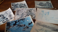 7 Old Sketches/Prints, Rockfield Works-Canadian General Electric