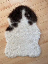 IKEA used faux fur rug