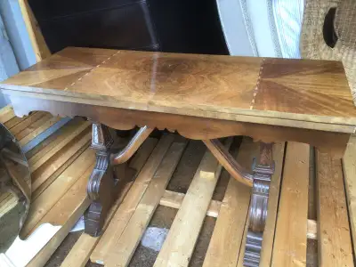 Antique side table, View more