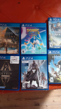 PS4 game's     $20 each(((( Port Elgin 