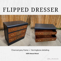 Newly Refurbished 3 Drawer Dresser