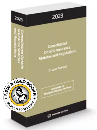 Consolidated Ontario Insurance Statutes and Regulations 2023 in Textbooks in Mississauga / Peel Region - Image 2