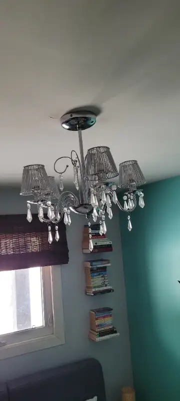Adorable Chrome Chandelier in Indoor Lighting & Fans in Ottawa - Image 6