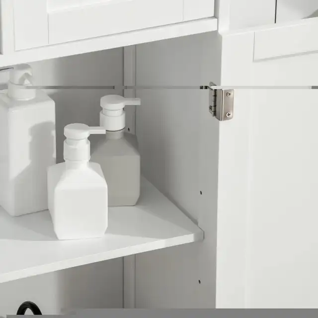 Bathroom Storage Cabinet Floor with Adjustable Shelf and Drawers in Bookcases & Shelving Units in Markham / York Region - Image 10
