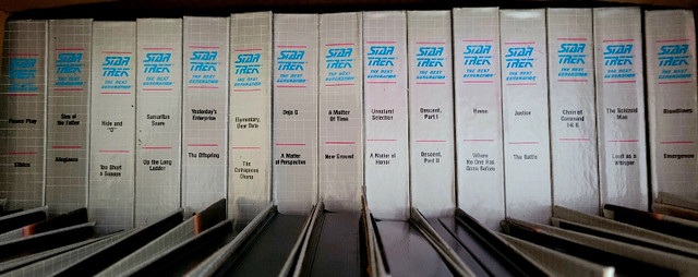 65 + Star Trek The Next generation VHS tape collection - job lot in Arts & Collectibles in Barrie - Image 4