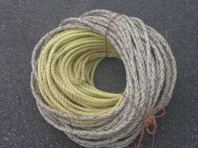 For sale:  1/2"  3 strand twisted marine fishing rope