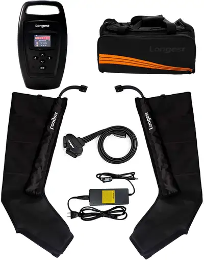 Longest Leg Compression Massager Calf Foot Compression Boot Sz L, View more