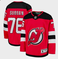 PK SUBBAN New Jersey Devils Premier Player Home Jersey - youth