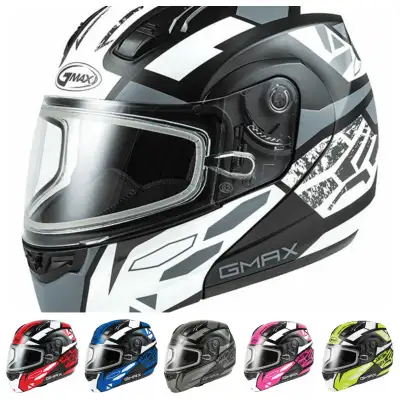 SAVE HUGE MONEY - I have good inventory on Brand New GMax Vault Electric/Heated Visor Modular Snowmo...