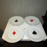 CARD/POKER ALL SUITS PLATES