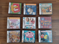 Nintendo DS game lot - 9 games in total