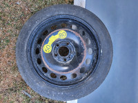 Volvo SPACE SAVER SPARE WHEEL, fits: V70, S60, S80; T125/80R17.