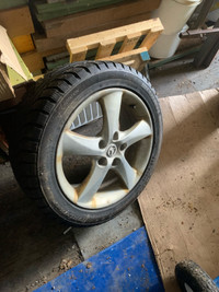 4 winter tires and rims 225/50r17