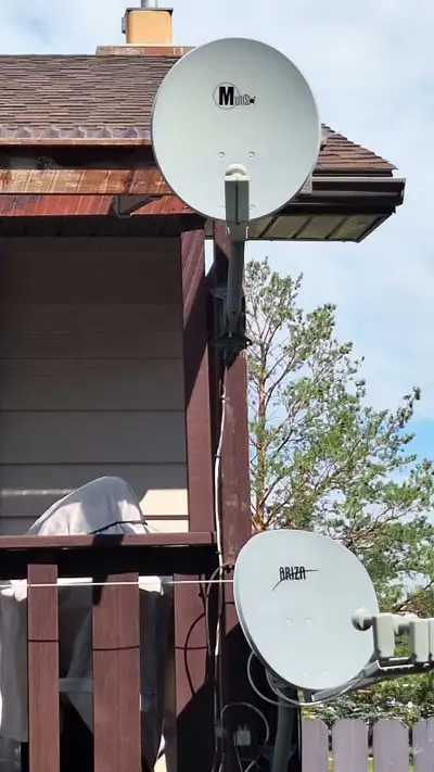 satellite dishes, View more