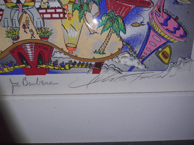 Charles Fazzino Las Venus Jetsons Hanna Barbera Art dans Art et objets de collection  à Longueuil/Rive Sud - Image 2