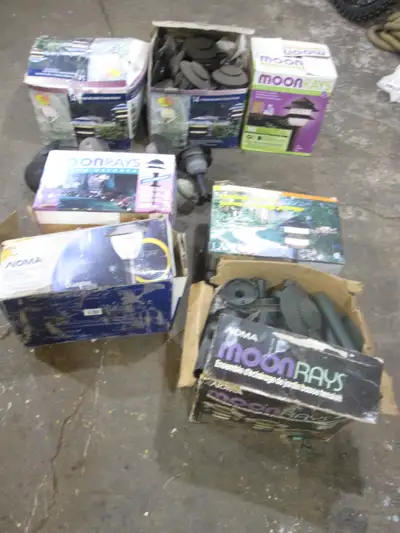 NOMA MOON RAY  OUTDOOR LIGHTS MANY PARTS, View more