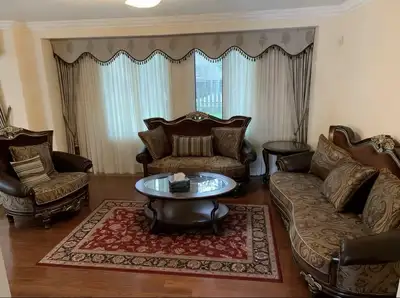 Ornate Chesterfield Style Sofa and Armchair 6-Pieces Set, View more