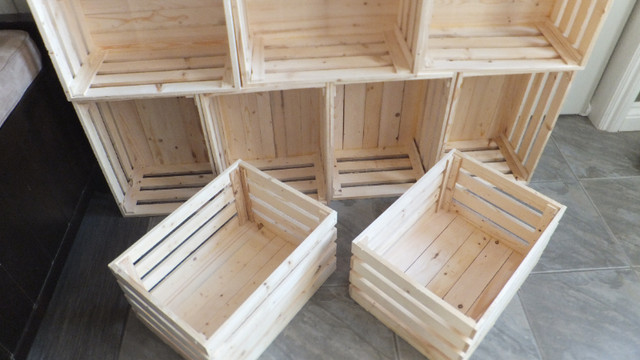 caisse en bois mesure 12 x 16 x 8H, neuve dans Décoration intérieure et accessoires  à Longueuil/Rive Sud - Image 2