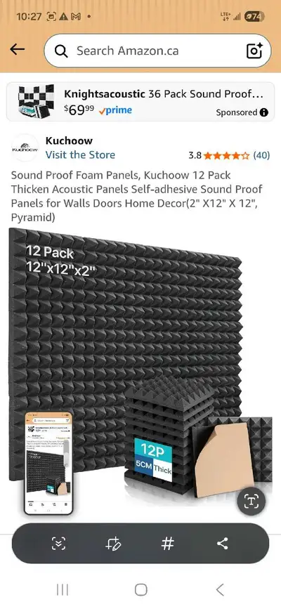 Sound Proof Foam Panels, View more