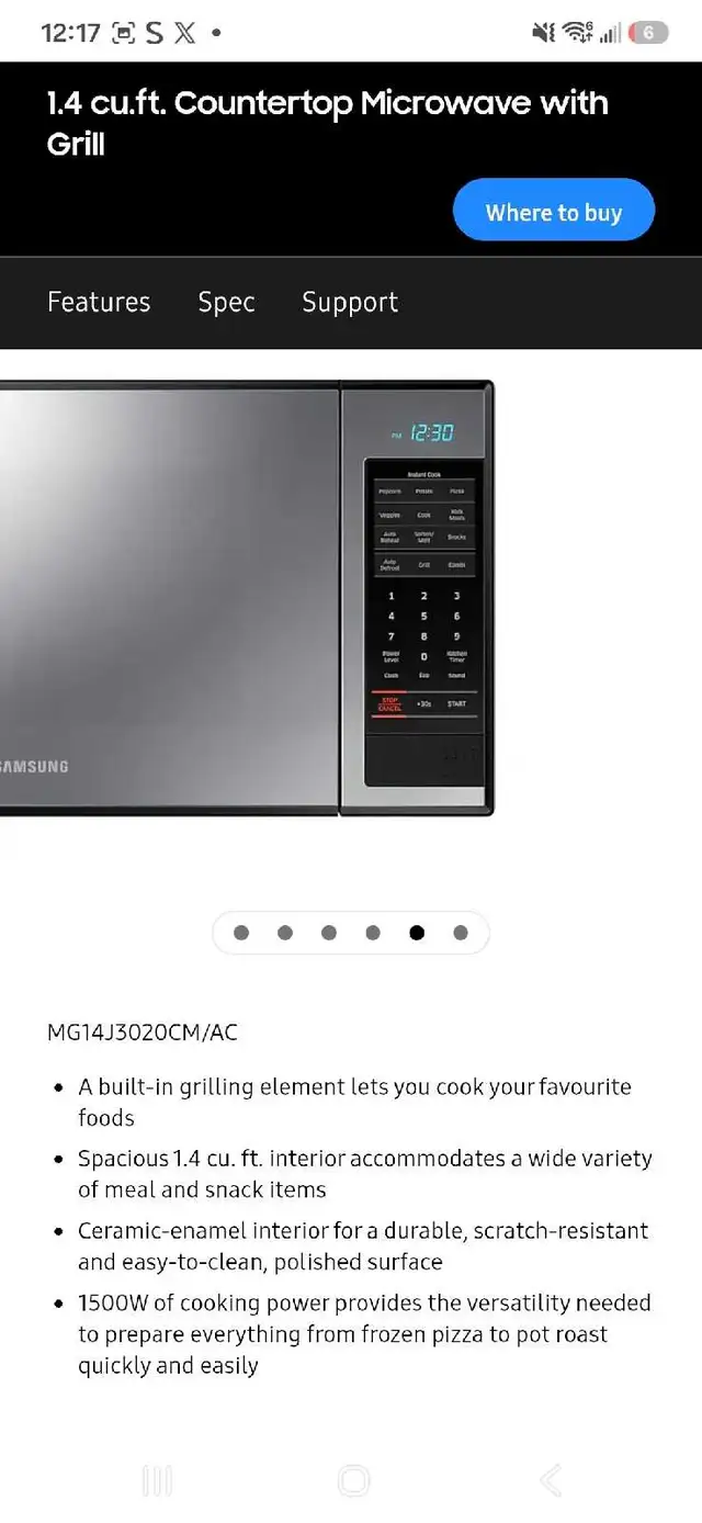 Samsung Microwave 584199983313735685