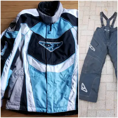 New FXR Women's Snowmobile Jacket and FXR Pants FXR Jacket Size 8 New used once $185 FXR Pants Size...