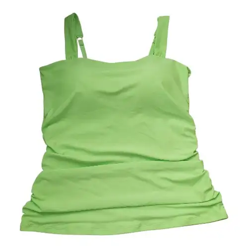 RELLECIGA Neon Green Tankini Top XL Adjustable Straps in Women's - Tops & Outerwear in Kitchener / Waterloo - Image 2