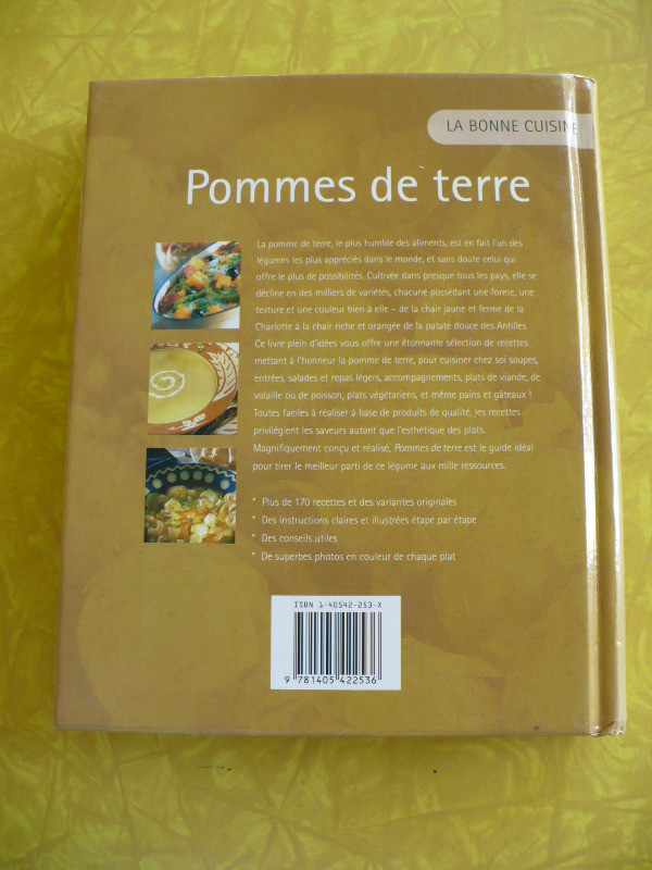 POMMES DE TERRE - LA BONNE CUISINE ( RECETTES  FACILE ET RAPIDE) dans Autre  à Longueuil/Rive Sud - Image 2