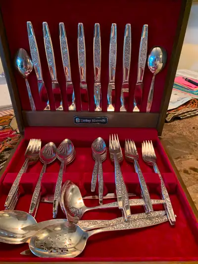Selling Household items, clothing, silverware, etc
