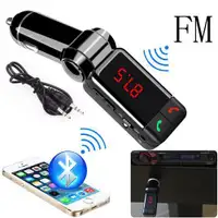 Bluetooth Car Kit MP3 FM Transmitter SD USB Car Charger