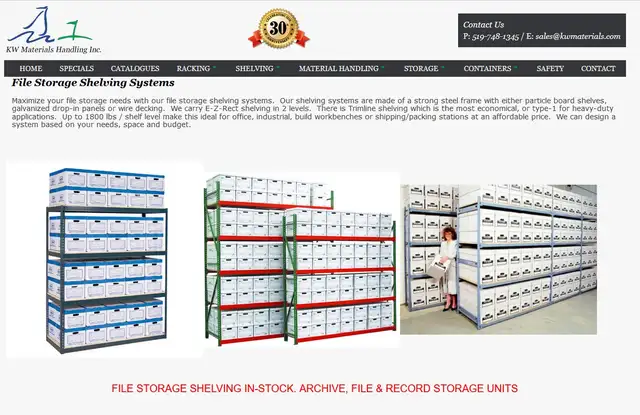 KW'S SOURCE FOR SHELVING FOR OVER 30 YEARS. SHELVING SUPER STORE in Storage & Organization in Kitchener / Waterloo - Image 7