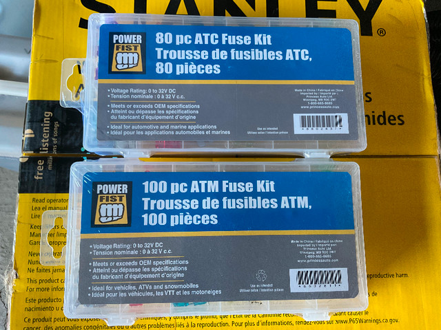 Power Fist ATC & ATM Fuse Kits in Other in Oshawa / Durham Region