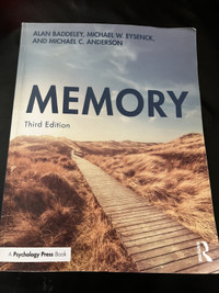 Memory 3rd Edition Textbook for Sale