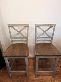 Dining chairs - counter height 
