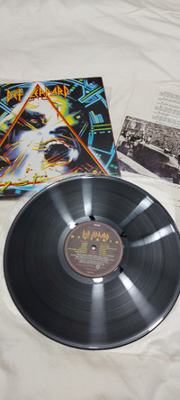 Def Leppard Hysteria 1987 Canada vinyl VG+