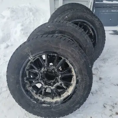 Selling 4 Bridgestone Blizzak winter tires and rims. 275/ 60 R20 tires, in good condition mounted on...