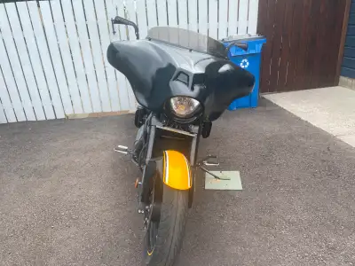 I have made a few changes to make the bike different. For rider comfort there are 2" handlebar exten...