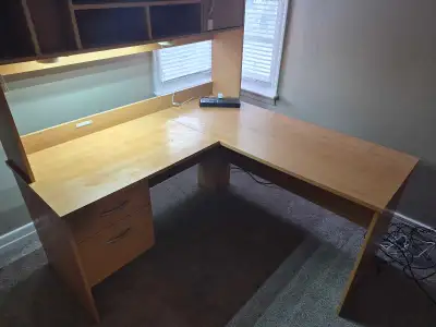 L-Shaped Computer Desk, View more