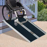 4ft Foldable Portable Wheelchair Ramp 