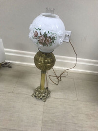 ASSORTED VINTAGE TABLE LAMPS - ART DECO / GONE WITH THE WIND