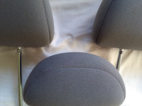 Set of 3 Rear Headrests from 2005 Ford Escape Grey Cloth EUC