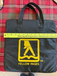 Yellow Pages seat cushion 