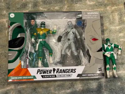 Hasbro Power Rangers Lightning Collection Green Ranger & Putt, View more