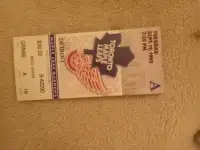 Maple Leaf Gardens Ticket (Detroit vs. Toronto, Sept. 19/95).