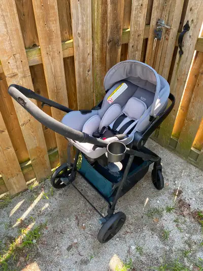 Newborn car seat & stroller, View more