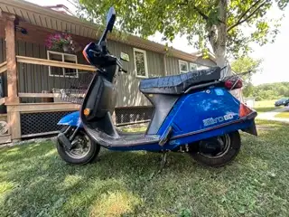 1986 Honda Aero scooter for sale Comes with ownership I'm only the 3rd owner. Also we just added a n...